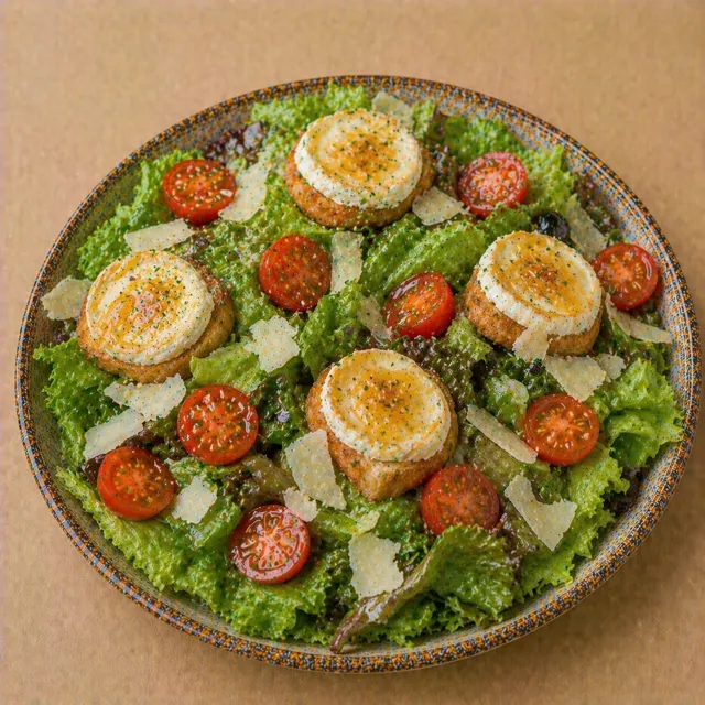 Salade Chèvre Chaud Padrino Le Blanc-Mesnil